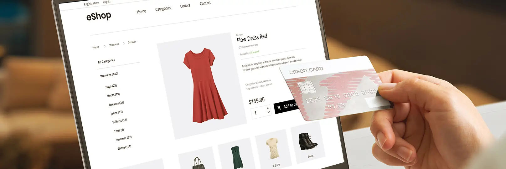 Simple integration of POS and e-commerce 